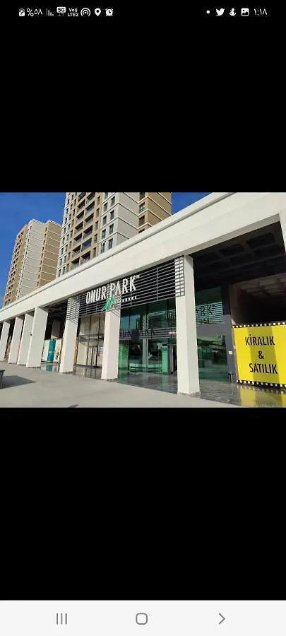 Apartmán Onur Park A-3 Blok 11 Kat 42 Istanbulská provincie